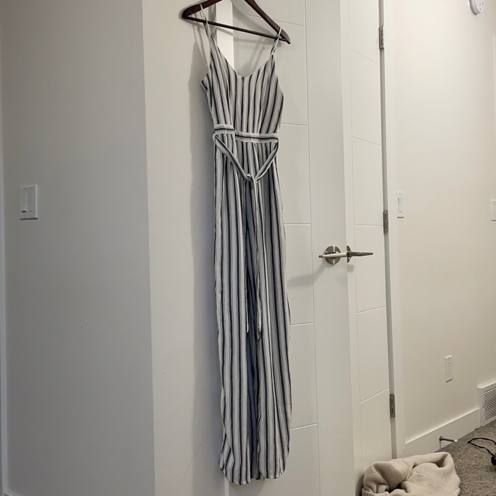american eagle wide leg jumpsuit